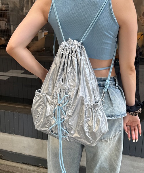 nijinana様グレー翌日発送 Hender Scheme / エンダースキーマ | pig flap shoulder bag big