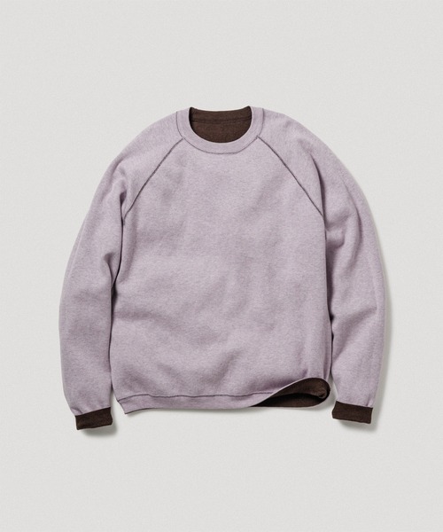 ADAM ET ROPE'（アダムエロペ）の「《リバーシブル》カシミヤブレンド ニットプルオーバー（ニット/セーター・メンズ・ライトグレー/ブラック/ネイビー/ダークブラウン/ブルー系その他5・L/M）」の9枚目の写真