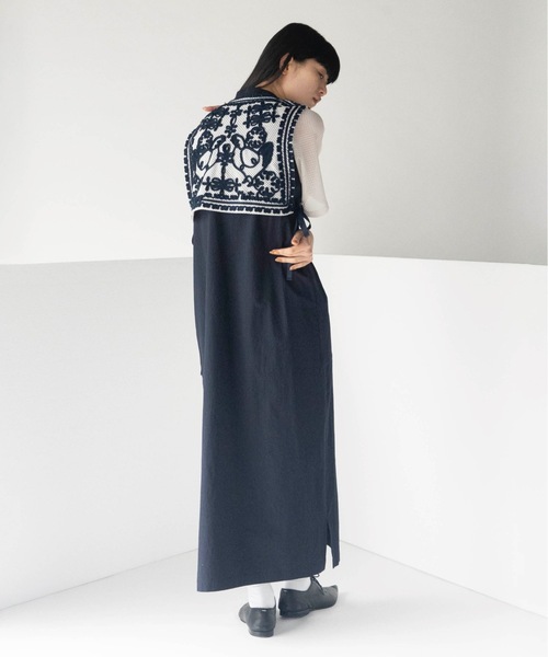 mintdesigns（ミントデザインズ）の「ROOSTER DRESS（ワンピース・レディース・ブラウン/ネイビー・ONESIZE）」の19枚目の写真
