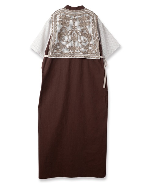 mintdesigns（ミントデザインズ）の「ROOSTER DRESS（ワンピース・レディース・ブラウン/ネイビー・ONESIZE）」の17枚目の写真