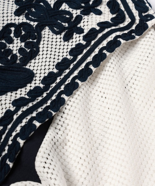 mintdesigns（ミントデザインズ）の「ROOSTER DRESS（ワンピース・レディース・ブラウン/ネイビー・ONESIZE）」の5枚目の写真