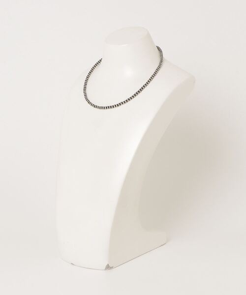ERICKA NICOLAS BEGAY（エリッカ ニコラス ビゲイ）の「【ERICKA NICOLAS BEGAY】 NAVAJO PEARL NECKLACE / 4-40（ネックレス・メンズ・シルバー系2/シルバー系1・40）」の3枚目の写真