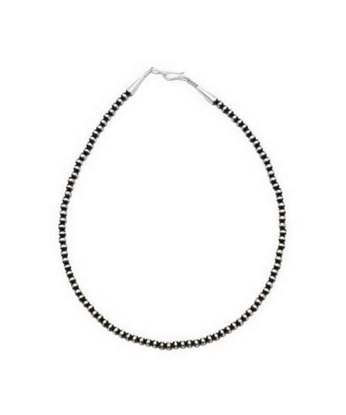 ERICKA NICOLAS BEGAY（エリッカ ニコラス ビゲイ）の「【ERICKA NICOLAS BEGAY】 NAVAJO PEARL NECKLACE / 4-40（ネックレス・メンズ・シルバー系2/シルバー系1・40）」の2枚目の写真