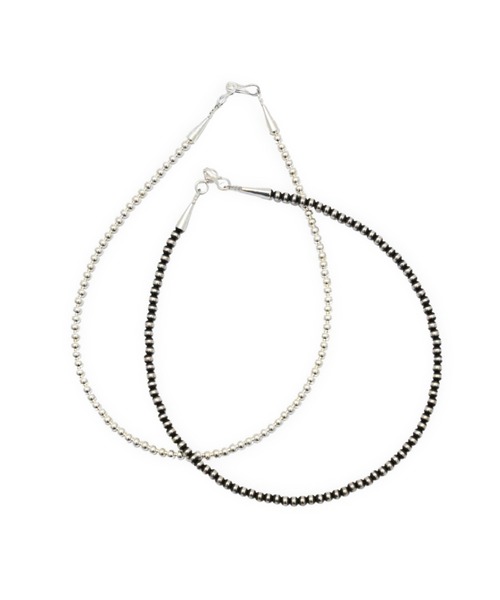 ERICKA NICOLAS BEGAY（エリッカ ニコラス ビゲイ）の「【ERICKA NICOLAS BEGAY】 NAVAJO PEARL NECKLACE / 4-40（ネックレス・メンズ・シルバー系2/シルバー系1・40）」の4枚目の写真