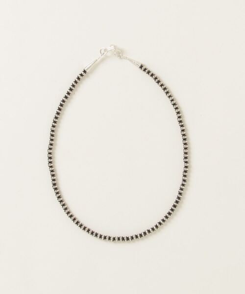 ERICKA NICOLAS BEGAY（エリッカ ニコラス ビゲイ）の「【ERICKA NICOLAS BEGAY】 NAVAJO PEARL NECKLACE / 4-40（ネックレス・メンズ・シルバー系2/シルバー系1・40）」の6枚目の写真
