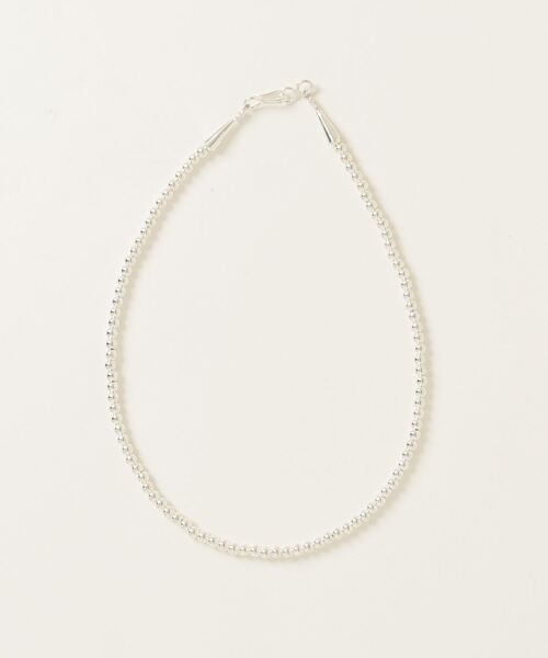 ERICKA NICOLAS BEGAY（エリッカ ニコラス ビゲイ）の「【ERICKA NICOLAS BEGAY】 NAVAJO PEARL NECKLACE / 4-40（ネックレス・メンズ・シルバー系2/シルバー系1・40）」の5枚目の写真