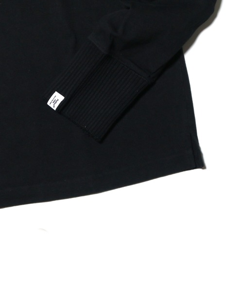 NATAL DESIGN(ネイタルデザイン)の「Perfect ribs X ALM X ROOM MATE ”SUPER HERO L/S TEE”(Tシャツ/カットソー・メンズ・ブラック/ホワイト・MEDIUM/LARGE/X-LARGE)」の4枚目の写真