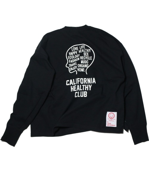 NATAL DESIGN(ネイタルデザイン)の「Perfect ribs X ALM X ROOM MATE ”SUPER HERO L/S TEE”(Tシャツ/カットソー・メンズ・ブラック/ホワイト・MEDIUM/LARGE/X-LARGE)」の5枚目の写真