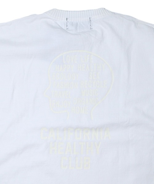 NATAL DESIGN(ネイタルデザイン)の「Perfect ribs X ALM X ROOM MATE ”SUPER HERO L/S TEE”(Tシャツ/カットソー・メンズ・ブラック/ホワイト・MEDIUM/LARGE/X-LARGE)」の7枚目の写真