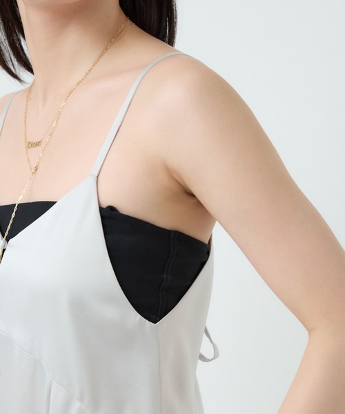 Chaos（カオス）の「Chaos(カオス)/ティントワンピース（ワンピース・レディース・ライトグレー/ピンク系その他/チャコールグレー・FREE）」の10枚目の写真