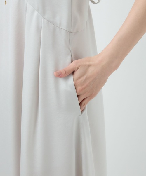 Chaos（カオス）の「Chaos(カオス)/ティントワンピース（ワンピース・レディース・ライトグレー/ピンク系その他/チャコールグレー・FREE）」の13枚目の写真