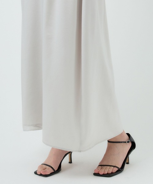 Chaos（カオス）の「Chaos(カオス)/ティントワンピース（ワンピース・レディース・ライトグレー/ピンク系その他/チャコールグレー・FREE）」の4枚目の写真