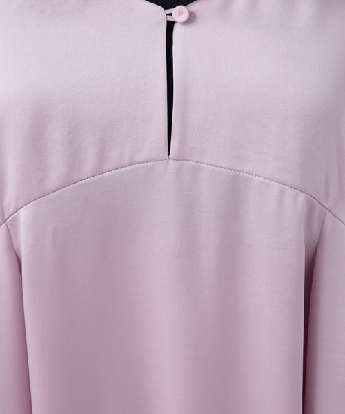 Chaos（カオス）の「Chaos(カオス)/ティントワンピース（ワンピース・レディース・ライトグレー/ピンク系その他/チャコールグレー・FREE）」の6枚目の写真