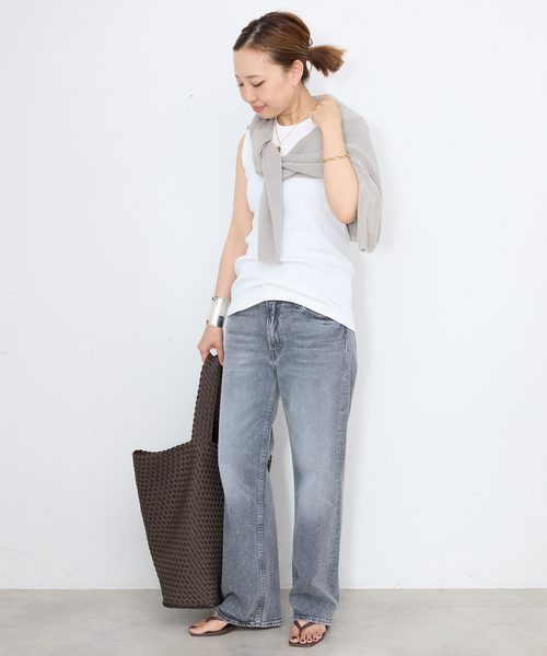 mother（マザー）の「【MOTHER/マザー】THE BOOKIE ANKLE（その他パンツ・レディース・チャコールグレー・26/27/25）」の11枚目の写真