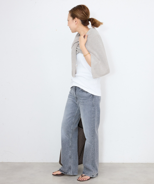 mother（マザー）の「【MOTHER/マザー】THE BOOKIE ANKLE（その他パンツ・レディース・チャコールグレー・26/27/25）」の12枚目の写真