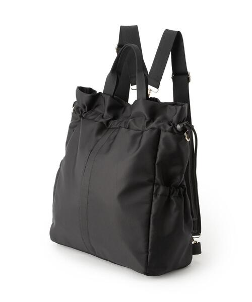 ESPERANZA(エスペランサ)の「3WAYシャーリングリュック(バックパック/リュック・レディース・ブラック系2/ブラウン系3・FREE)」の19枚目の写真