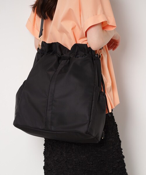 ESPERANZA(エスペランサ)の「3WAYシャーリングリュック(バックパック/リュック・レディース・ブラック系2/ブラウン系3・FREE)」の21枚目の写真