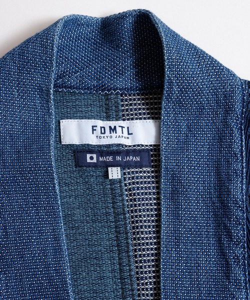 FDMTL（ファンダメンタル）の「FDMTL/ファンダメンタル/PACHWORK HAORI JACKET 3YR WASH（その他アウター・メンズ・インディゴブルー・4/3/2）」の6枚目の写真