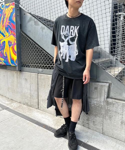 MILKBOY（ミルクボーイ）の「DARK CAT Tシャツ（Tシャツ/カットソー・メンズ・B/C/A・M/L）」の12枚目の写真