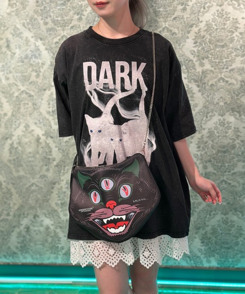 MILKBOY（ミルクボーイ）の「DARK CAT Tシャツ（Tシャツ/カットソー・メンズ・B/C/A・M/L）」の17枚目の写真