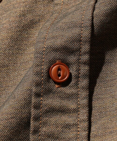 BEAMS PLUS(ビームスプラス)の「ツイル シャンブレー ワークシャツ(シャツ/ブラウス・メンズ・カーキ/グリーン/ブルー・S/M/L/XL)」の12枚目の写真