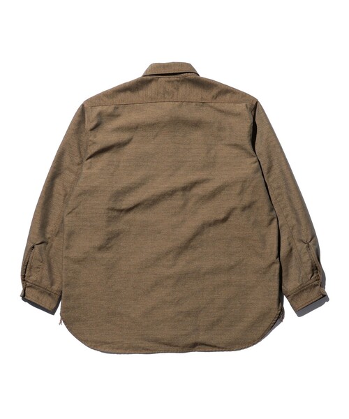 BEAMS PLUS(ビームスプラス)の「ツイル シャンブレー ワークシャツ(シャツ/ブラウス・メンズ・カーキ/グリーン/ブルー・S/M/L/XL)」の14枚目の写真