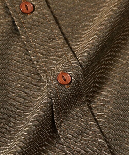 BEAMS PLUS(ビームスプラス)の「ツイル シャンブレー ワークシャツ(シャツ/ブラウス・メンズ・カーキ/グリーン/ブルー・S/M/L/XL)」の20枚目の写真