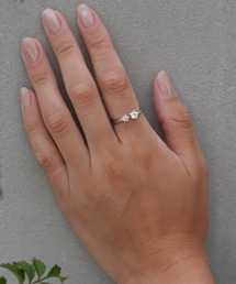 CELENA BEATS（セレナビーツ）の「フリーサイズ　シンプルストーンモチーフ リング（リング）」