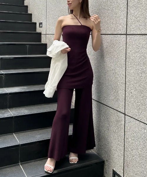 ナローニットセットアップ