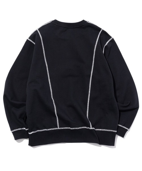 SILAS（サイラス）の「STITCH SWEATSHIRT（スウェット・メンズ・アッシュ/ブラック・XL/L/M）」の6枚目の写真