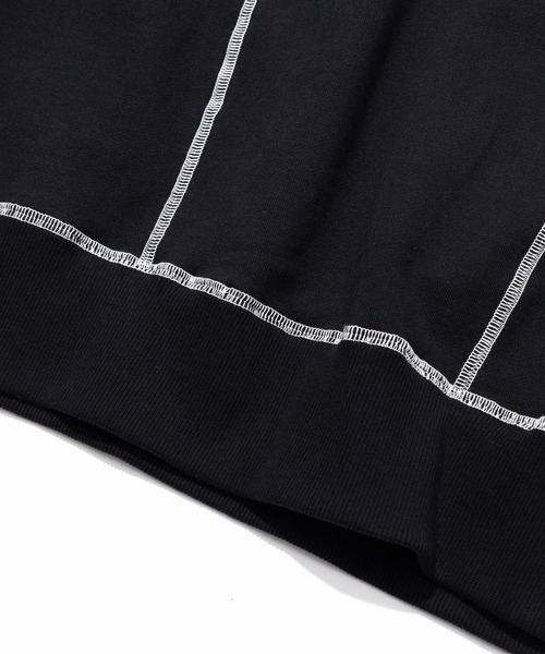 SILAS（サイラス）の「STITCH SWEATSHIRT（スウェット・メンズ・アッシュ/ブラック・XL/L/M）」の10枚目の写真