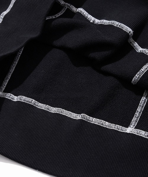 SILAS（サイラス）の「STITCH SWEATSHIRT（スウェット・メンズ・アッシュ/ブラック・XL/L/M）」の11枚目の写真