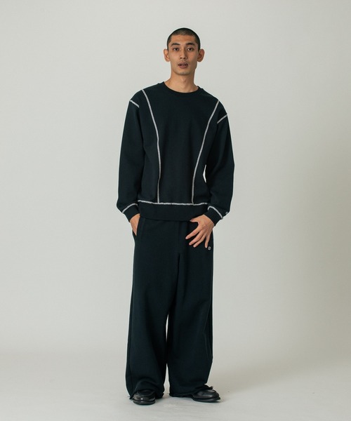 SILAS（サイラス）の「STITCH SWEATSHIRT（スウェット・メンズ・アッシュ/ブラック・XL/L/M）」の12枚目の写真