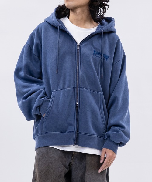 L 新品 希少 コラボ THRASHER ATLANTIC DRIFTパーカー 希少 THRASHER MAGAZINE パーカー L 新品 希少 コラボ THRASHER