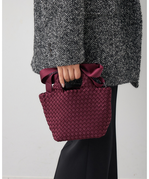 IENA(イエナ)の「NAGHEDI/ナゲディ St Barths Petite Tote トートバッグ SN03011LD(トートバッグ・レディース・ボルドー・FREE)」の2枚目の写真