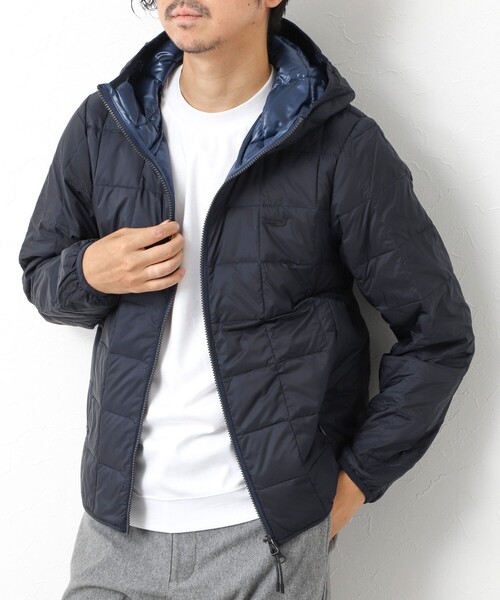 TAION（タイオン）の「【TAION/タイオン】別注 クジラ刺繍HOOD W-ZIP DOWN JKT 25AW（ダウンジャケット/コート・メンズ・チャコールグレー/ブラック/カーキ/グリーン系その他/ネイビー・XXL/XL/L/M）」の5枚目の写真