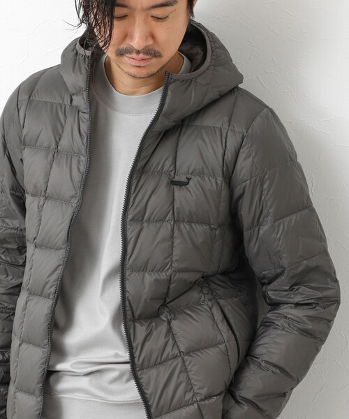 TAION（タイオン）の「【TAION/タイオン】別注 クジラ刺繍HOOD W-ZIP DOWN JKT 25AW（ダウンジャケット/コート・メンズ・チャコールグレー/ブラック/カーキ/グリーン系その他/ネイビー・XXL/XL/L/M）」の3枚目の写真