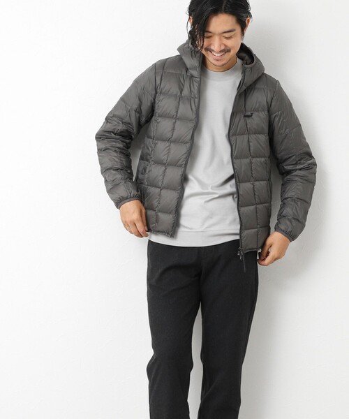 TAION（タイオン）の「【TAION/タイオン】別注 クジラ刺繍HOOD W-ZIP DOWN JKT 25AW（ダウンジャケット/コート・メンズ・チャコールグレー/ブラック/カーキ/グリーン系その他/ネイビー・XXL/XL/L/M）」の20枚目の写真
