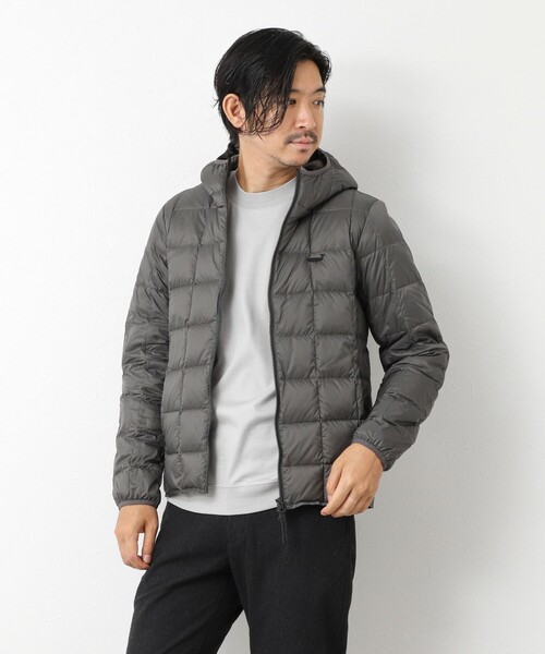 TAION（タイオン）の「【TAION/タイオン】別注 クジラ刺繍HOOD W-ZIP DOWN JKT 25AW（ダウンジャケット/コート・メンズ・チャコールグレー/ブラック/カーキ/グリーン系その他/ネイビー・XXL/XL/L/M）」の21枚目の写真