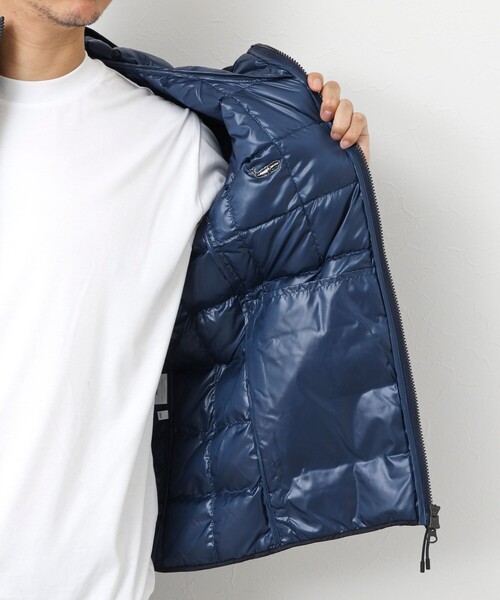 TAION（タイオン）の「【TAION/タイオン】別注 クジラ刺繍HOOD W-ZIP DOWN JKT 25AW（ダウンジャケット/コート・メンズ・チャコールグレー/ブラック/カーキ/グリーン系その他/ネイビー・XXL/XL/L/M）」の7枚目の写真