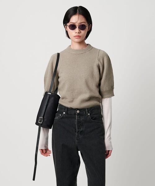 AEWEN MATOPH(イウエン マトフ)の「<AEWEN MATOPH>V&H 3WAYミニバッグ(ショルダーバッグ・レディース・ブラック/ワインレッド・FREE)」の6枚目の写真