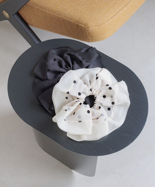 セール】ドットガラBIGシュシュ591744（シュシュ）｜Andemiu