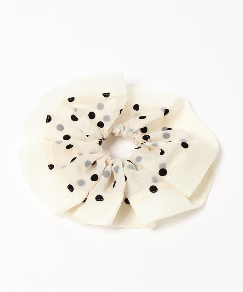 セール】ドットガラBIGシュシュ591744（シュシュ）｜Andemiu