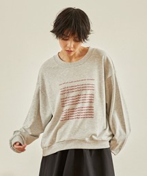 undeny.（アンディニ－）の「アンディニー LOGO プルオーバー（スウェット）」