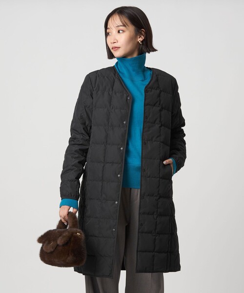 別注】＜TAION＞ボタン ロング ダウン（ダウンジャケット/コート