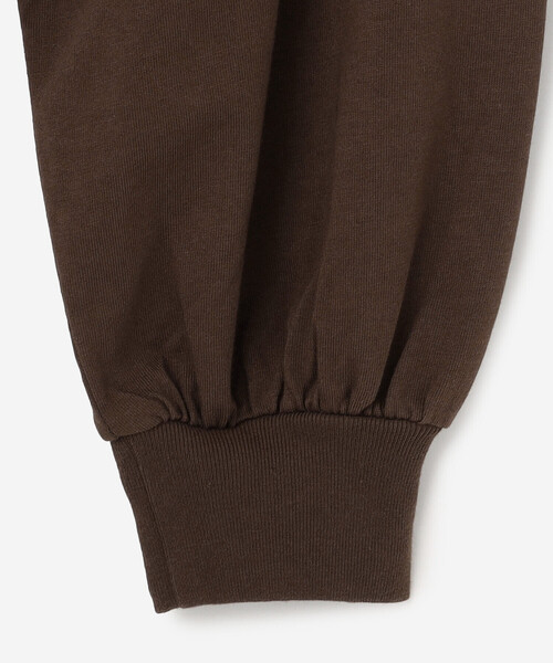 GYMPHLEX（ジムフレックス）の「Gymphlex | コンパクトジャージー パフスリーブ長袖プルオーバー WOMEN（Tシャツ/カットソー・レディース・ブラウン/イエロー・14）」の7枚目の写真