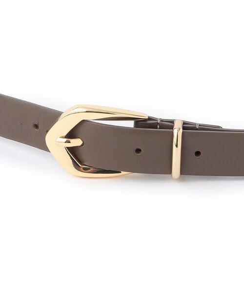 EPOCA（エポカ）の「ピンバックルレザーベルト（ベルト・レディース・ベージュ/ブラック・FREE）」の5枚目の写真