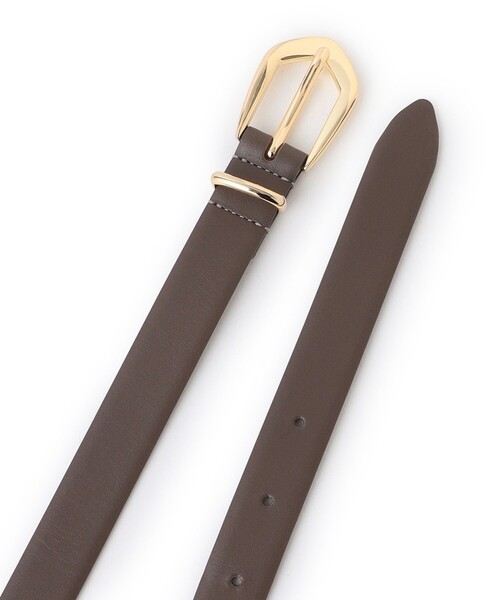 EPOCA（エポカ）の「ピンバックルレザーベルト（ベルト・レディース・ベージュ/ブラック・FREE）」の3枚目の写真