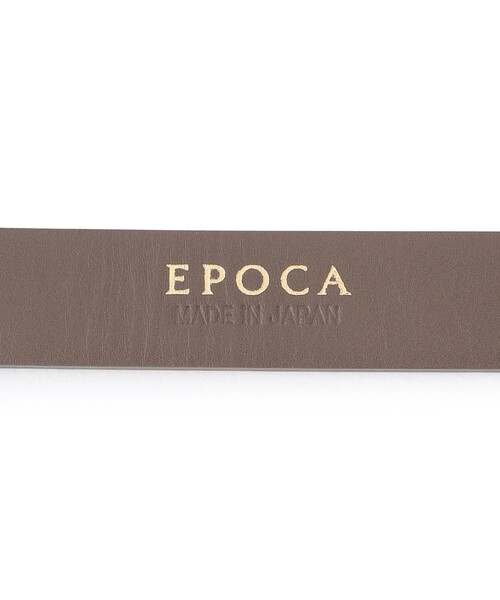 EPOCA（エポカ）の「ピンバックルレザーベルト（ベルト・レディース・ベージュ/ブラック・FREE）」の4枚目の写真