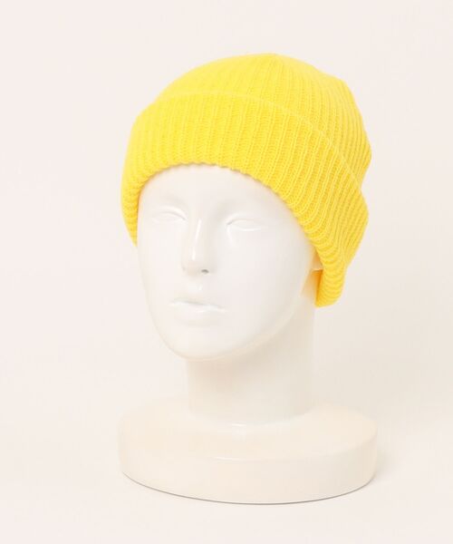 FRUIT OF THE LOOM（フルーツオブザルーム）の「FTL EX SIMPLE KNIT WATCH / ニットワッチ / カラー / シンプル（ニットキャップ/ビーニー・メンズ・ホワイト/ブラック/エンジ/ネイビー/グレー/レッド/オフホワイト/ピンク/イエロー/オレンジ/ブルー/杢グレー・FREE）」の8枚目の写真